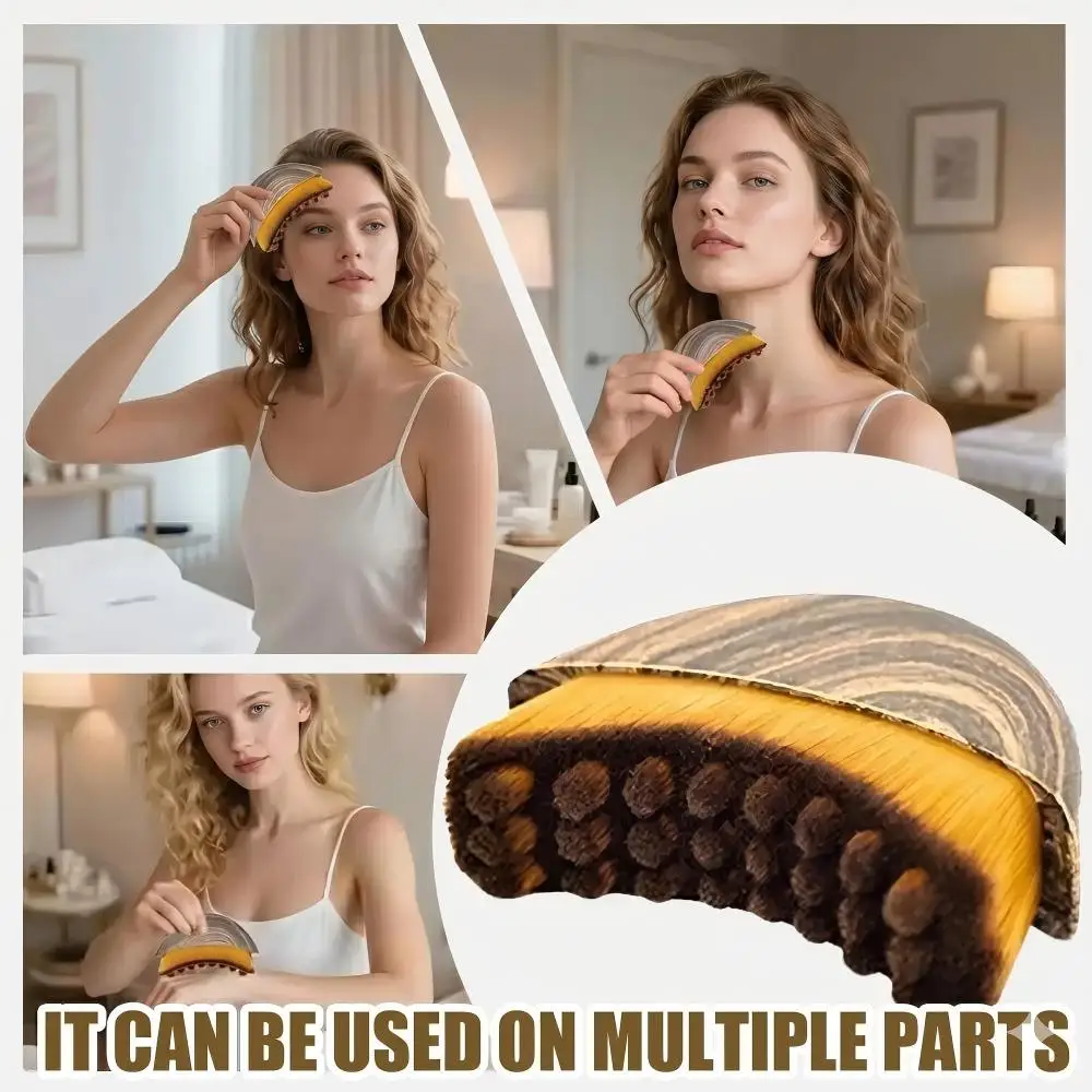 Lymphatic Drainage Face Brush Chin Jawline Sculpting Massager Double Chin Reducer Anti-Wrinkle Facial Slimming Shaper Tool - view 3