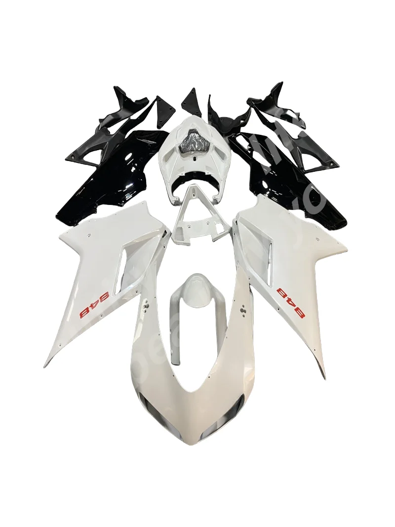 

Hot Style Fairing Kit for DUCATI 848 1098 1198 2007 2008 2009 2010 2011 2012 Motorcycle Bodywork Fairings black white