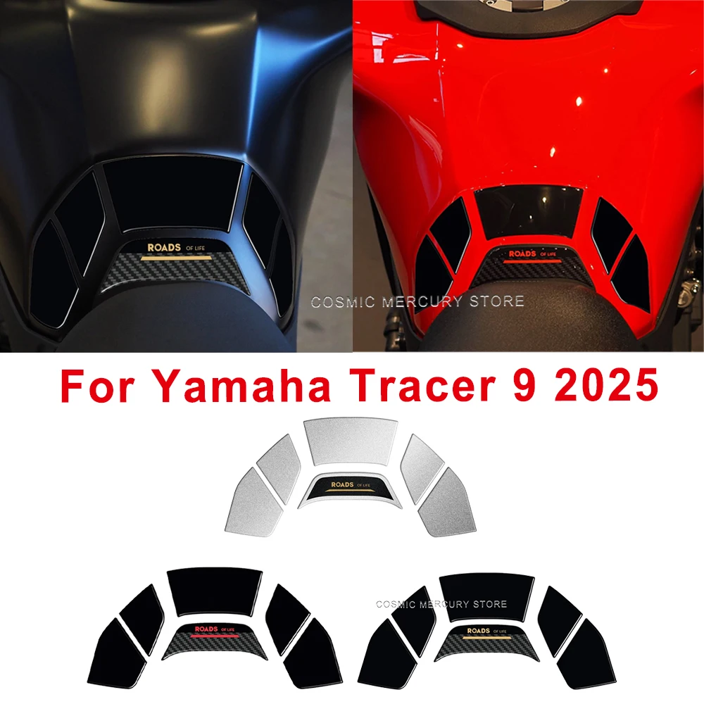 

New Motorcycle Accessories Waterproof Sticker Tank Pad Sti cker Kit 3D Resin Protective Sticker For Yamaha Tracer 9 2025