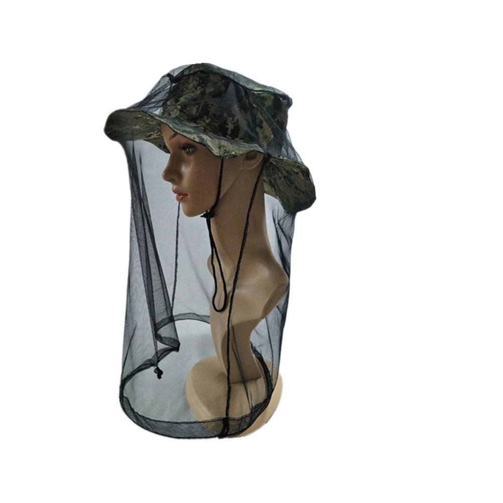 

1Pcs Mosquito Proof Hat Lightweight Water Resistant Netting for Camping Hiking Fishing Hunting Travel Outdoor Adventures