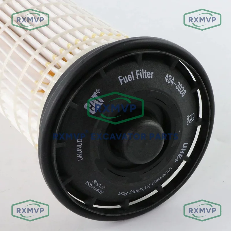 For Caterpillar Cat 340345350 Excavator Fuel Filter Original Part No. 4343928 Element Attachment RXMVP