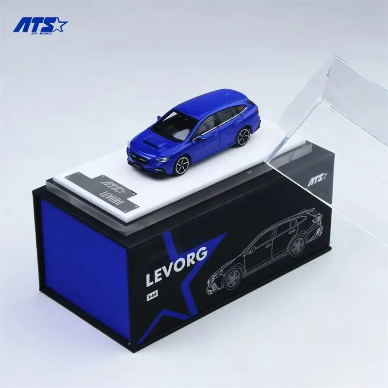 

Литая под давлением модель автомобиля ATS 1:64 LEVORG Wagon Metallic Blue