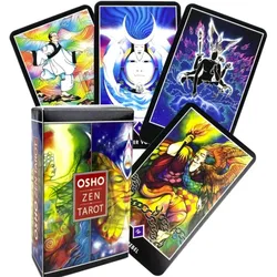 Nuove carte dei tarocchi Osho Zen PDF Guidebook versione inglese Oracle Deck gioco da tavolo per giochi da tavolo per feste