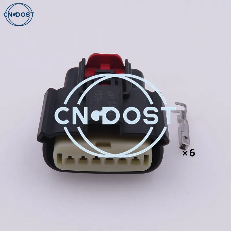 1 Set 6 Pin 33471-0601 33471-0616 Car Waterproof Plug With Terminals Female Interface Connector AC Assembly For Ford Tail Light