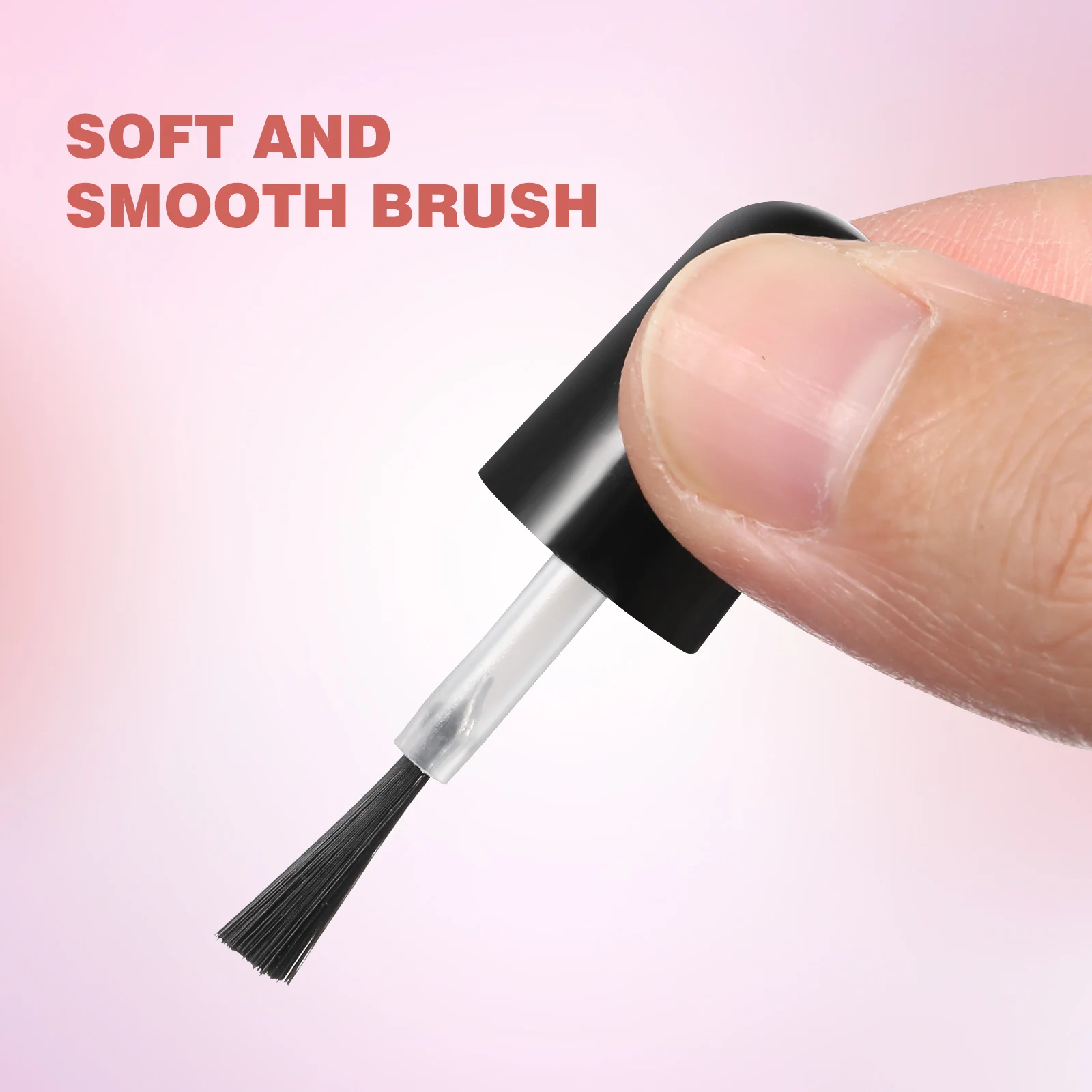 

10Pcs 5Ml Glass Nail Polish Bottles Empty Transparent Containers Premium Reusable for DIY Nail Art Convenient Travel Size