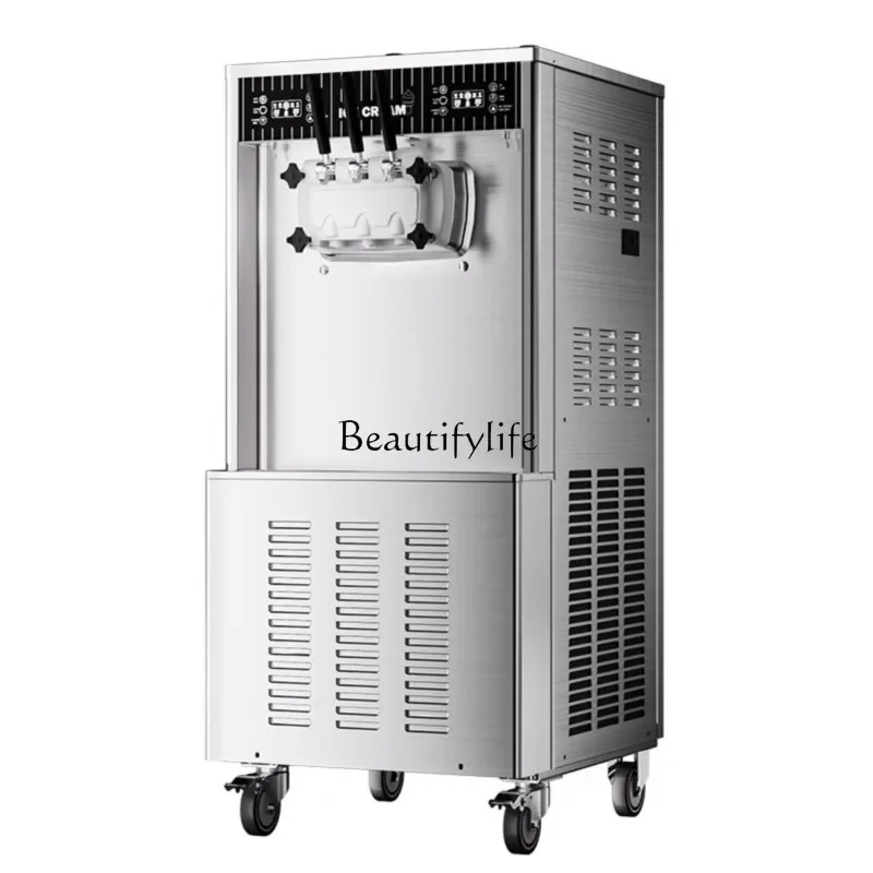 

Commercial automatic ice cream machine vertical three-phase electric ice cream machine ckx600