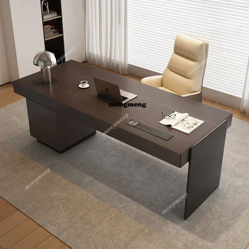 

Luxury Modern Office Desks Italian Minimalism High-end Design Office Desks Computer Creative Furniture Bureau De ChambreX