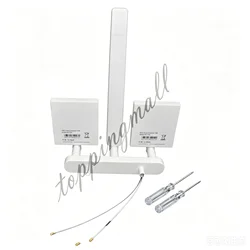 DJI Phantom 3 4K 2.4G 7dBi*2 + 5.8G 10dBi WiFi Signal Range Extender Antenna Kit with Stand