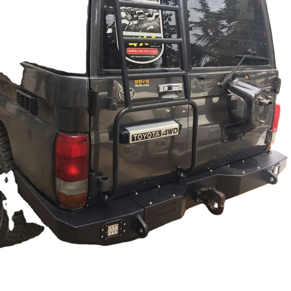 

suitable for 4x4 Offroad Accessories Guangzhou Factory Popular Selling Rear Full Set With Lamps Winch Bracket for LC76
