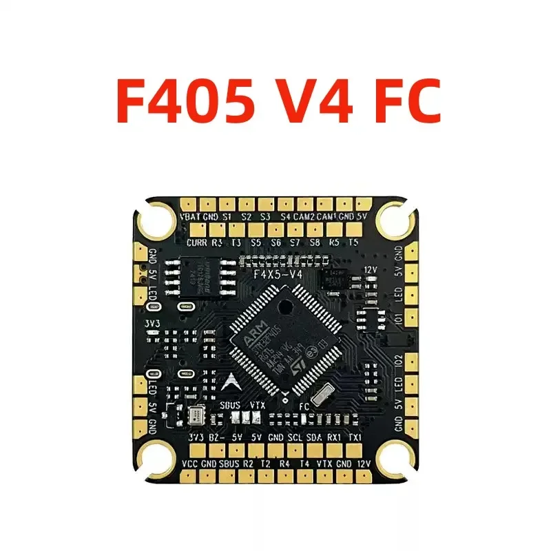 

Контроллер полета Aocoda-RC F405 V4 ICM42688, OSD, черный ящик, барометр, поддерживает 8 выходов двигателя