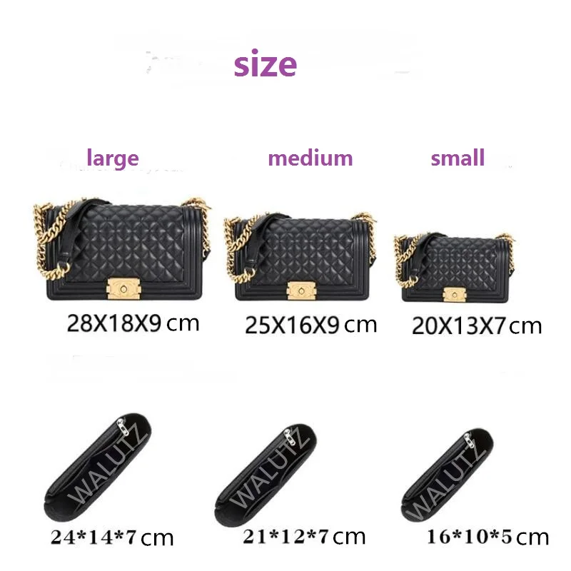 【Only Sale Inner Bag】Bag Organizer Insert For Chanel Leboy Organiser Divider Shaper Protector Compartment Inner