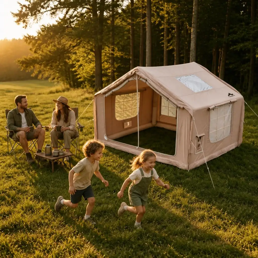 2026 Air Tent Durable Family Waterproof Strong Cabin Ready to Ship Shelter Glamping Marquee Outdoor Large Easy Setuppromote sale