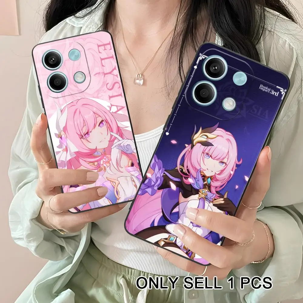 

H3R‌ Elysia Phone Case for Xiaomi Redmi 15 14 13 12 A7 5 3 2 1 C Plus 4G 5G Soft TPU Shockproof Cover