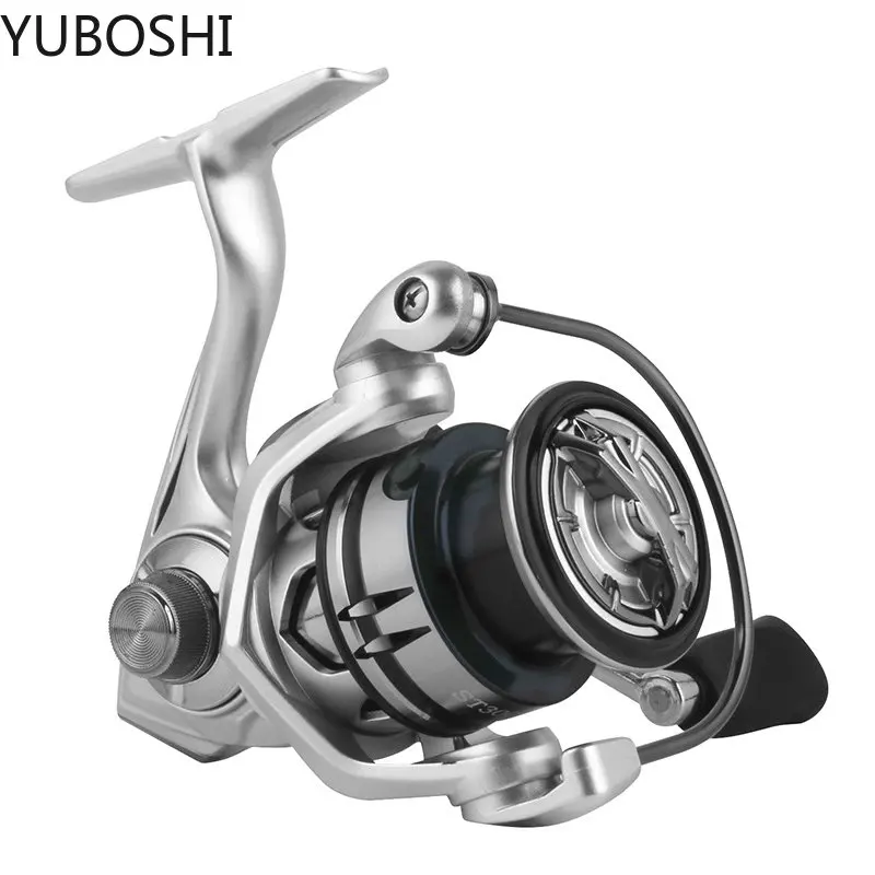 2023 Newest ST-Series High Speed Carp Spinning Reel 6+1BB Full Metal Shallow Spool Ultralight Fishing Reel