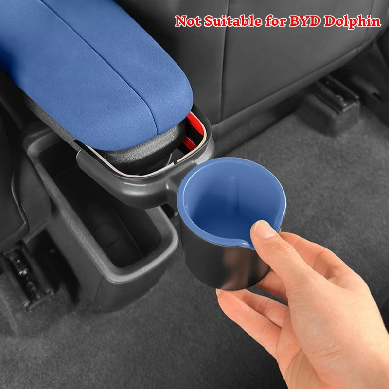 

Для BYD Seagull Dolphin Mini Surf центральная консоль подлокотник задний подстаканник заднее сиденье держатель для хранения напитков аксессуары для интерьера