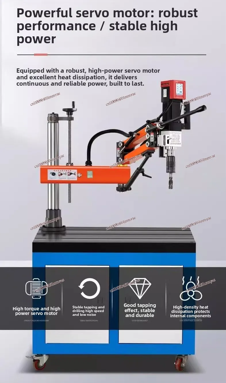Picture 4: Electric Servo Tapping Machine Professional Workbench 900 × 600 with Drawer