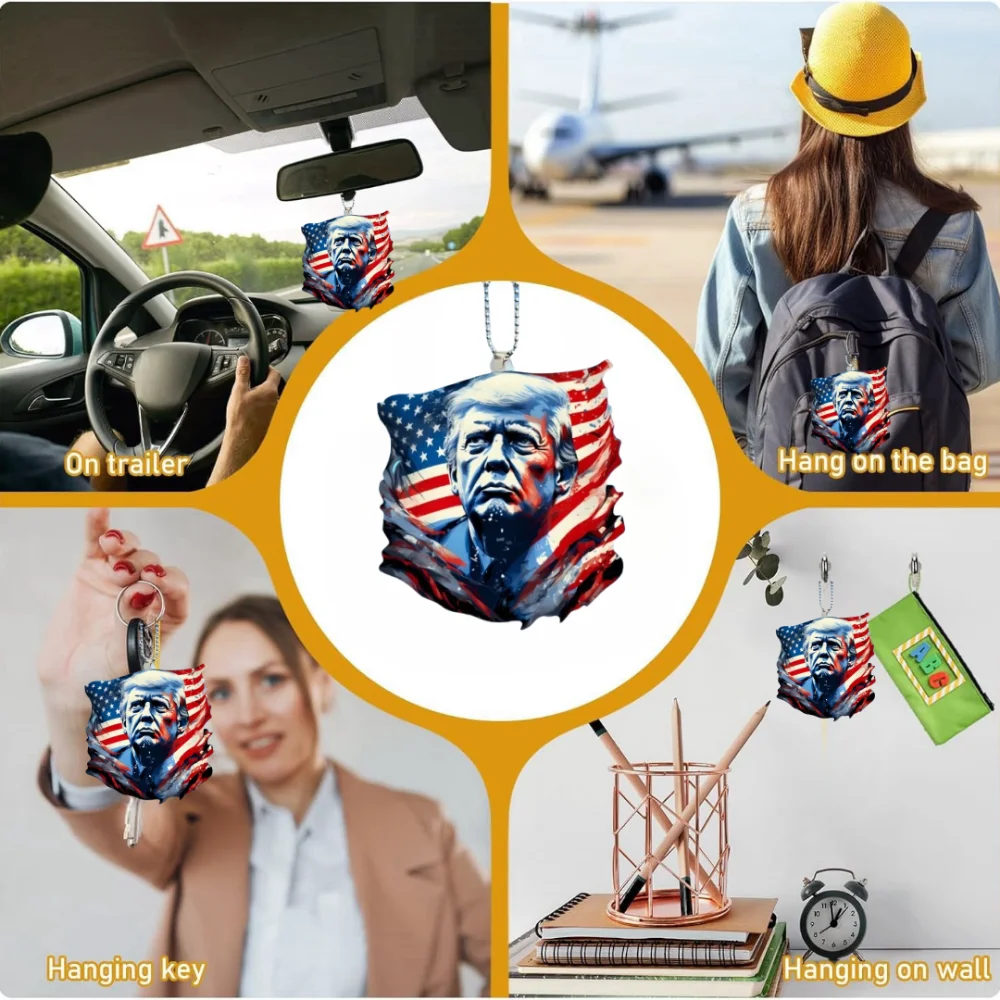 Trump 2024 Take Back America Versatile Pendant 