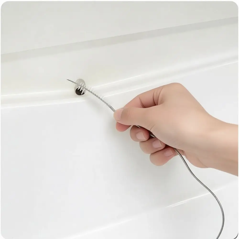 Refrigerator Drain Hole Cleaning Brush Flexible AC Water Tube Dredger Household Pipe Clog Removal Maintenance Tool