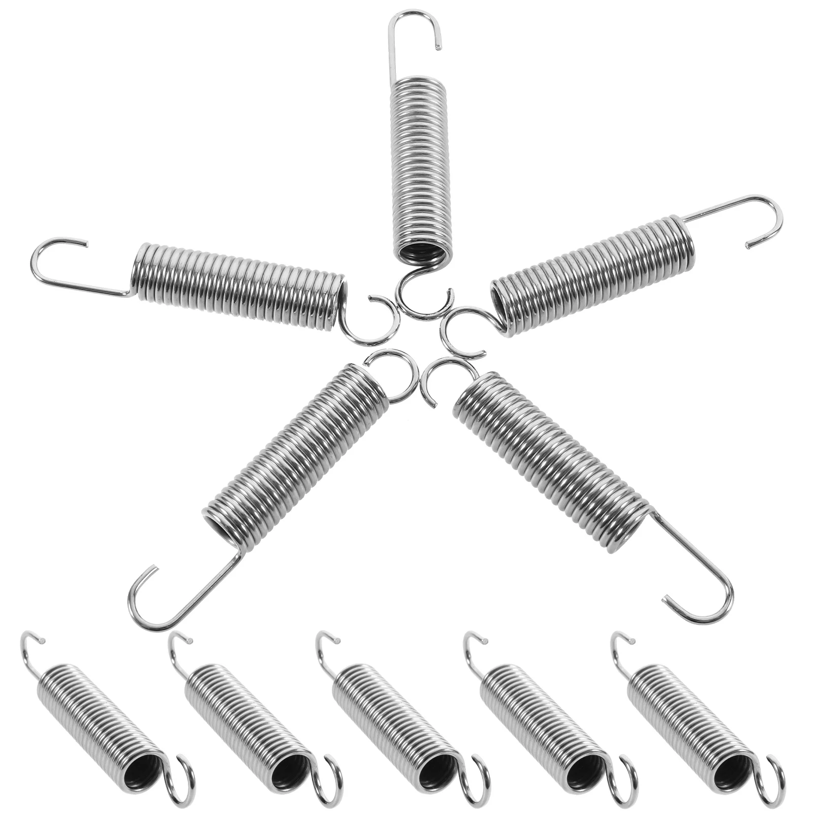 

10pcs Branch Shears Spring Stainless Steel Garden Pruning Shears Springs Pruner Tools Replacement Springs for Trimming Lopping