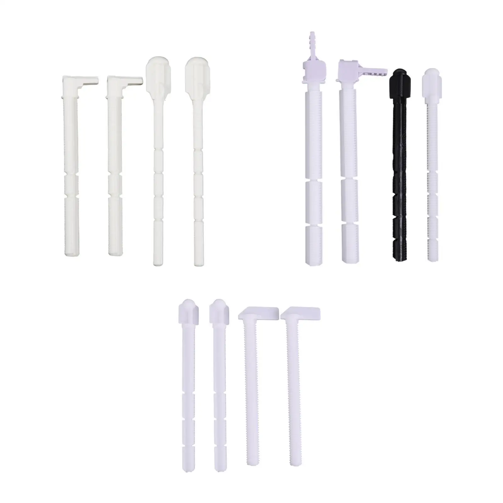 

4Pcs Toilet Water Tank Push Rod Set Bathroom Toilet Accessories for Home Use