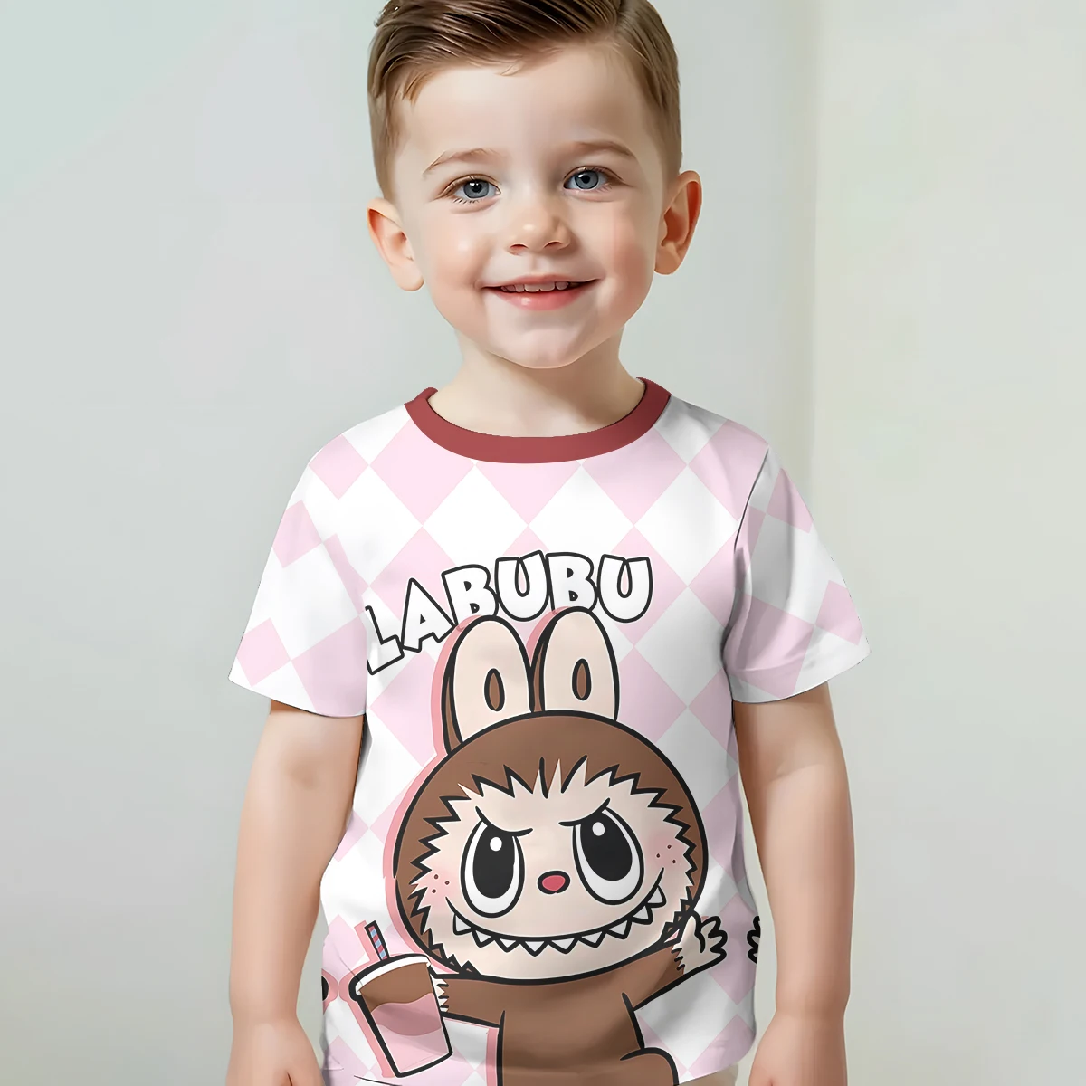 Labubus 3D Print Baby Clothing 5 to 14 Years Male Outdoor Clothes for Children Boy Girl Child T-Shirt Top Shirts