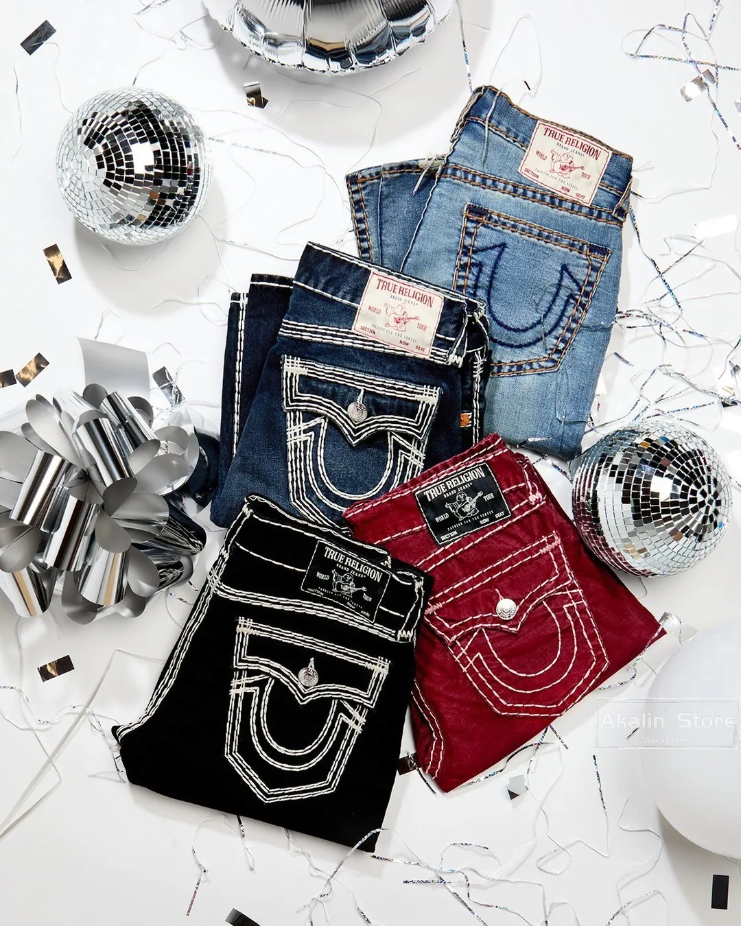 

Винтажные джинсы High Street в стиле хип-хоп с вышивкой для мужчин, одежда, мужские джинсы, повседневные прямые и универсальные мешковатые джинсы, мужские брюки