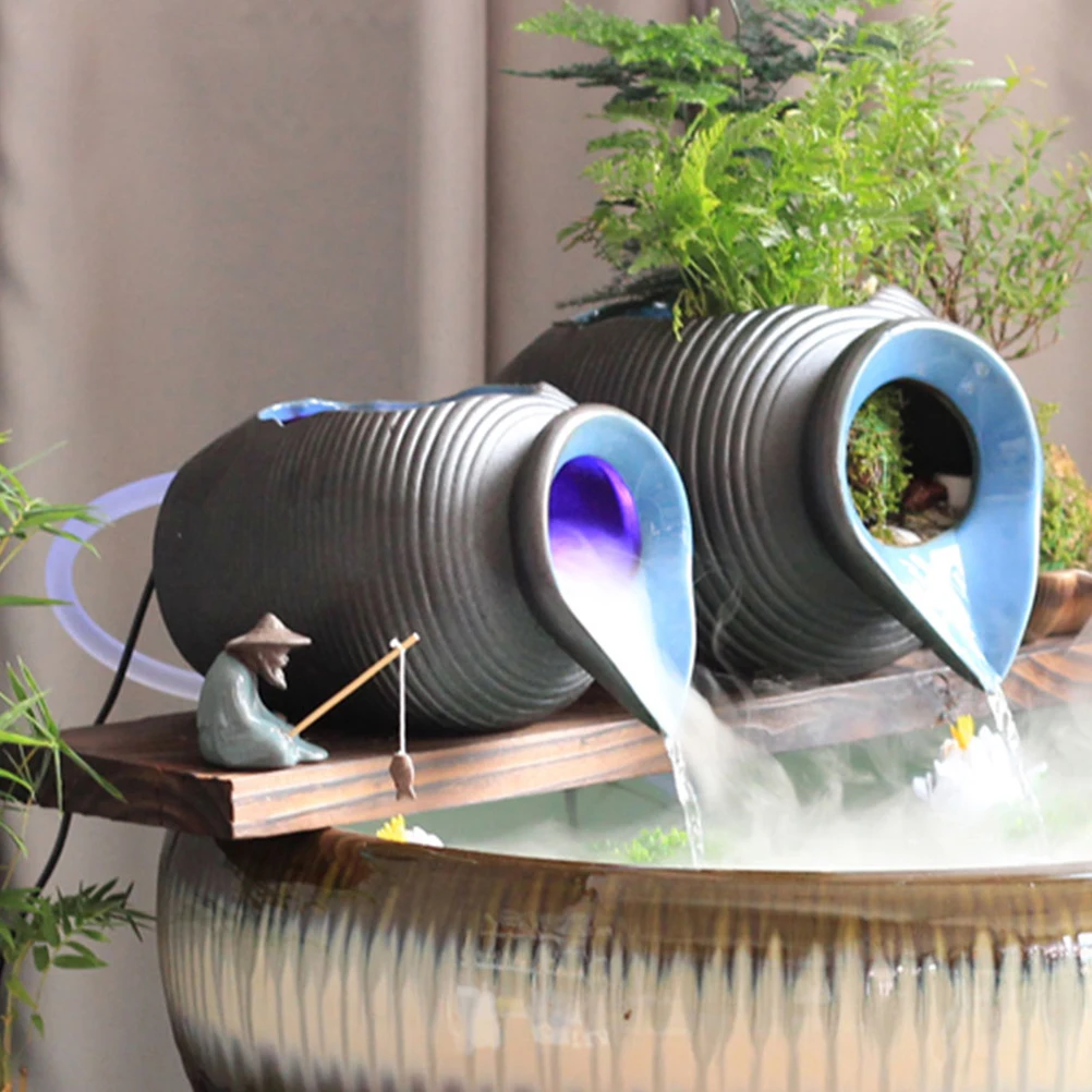 

Natural Aquarium Decor Terrarium Garden Water Fountain Decorations Craft Blocks Ornaments Reptile Tank Decor Snake Cave Fish