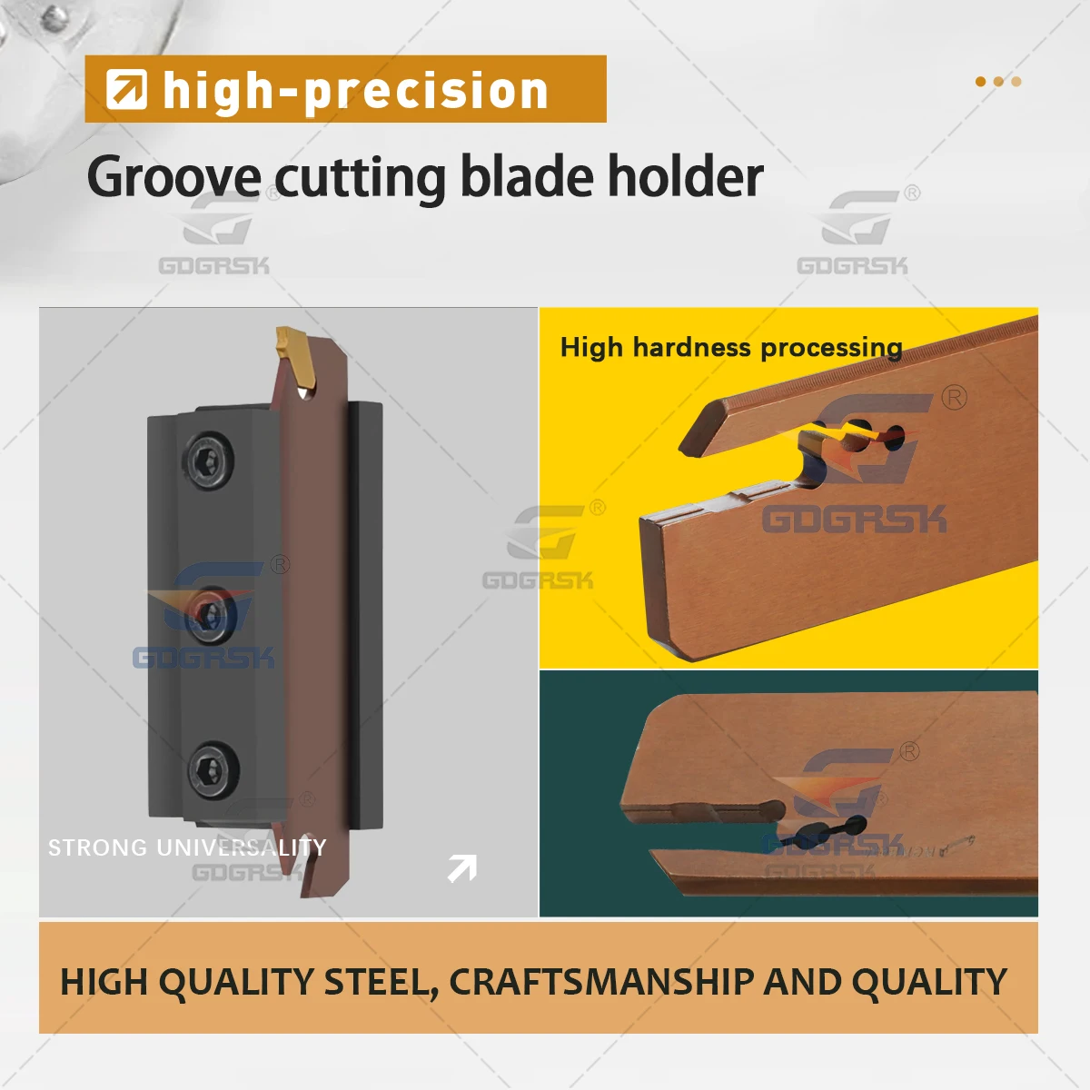 SMBB series CNC outer diameter groove cutter holder DGFH26-02 NCIH32-02 SMGB326 SPB632 HRSK outer diameter Grooving Cutter Board