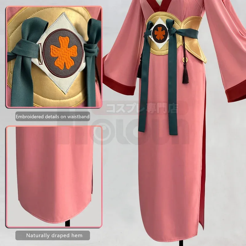 HOLOUN Anime Haruno Sakura Cosplay Costume Dress Daily Wear Cos Convention Halloween Christmas Gift