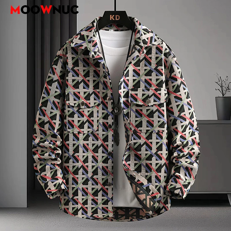 

Men's Streetwear Blouse Casual Shirt Spring Autumn Mens Clothing Male Winter Streetdress Popular Elegant Hombre Fashion Shirt
