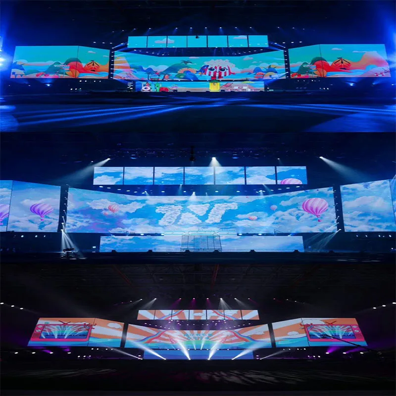 Pantalla de gabinete interior/exterior de alta resolución, pantalla de panel publicitario para iglesia de 500x1000mm, fabricada por pantalla LED