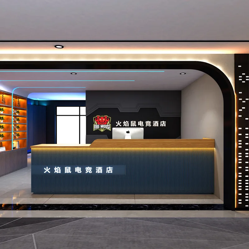 

Высококачественные стойки регистрации в индустриальном стиле Стойки регистрации киберспорта Офисная мебель для подписания компании Военное Дело ZY40JDT