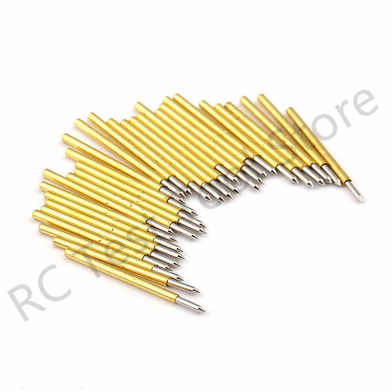 20/100PCS Spring Test Pin P156-B P125-B P100-B P160-B PL75-B PM75-B P75-B PL50-B P50-B P100-B1 P75-B1 P50-B1 Test Probe Pogo Pin