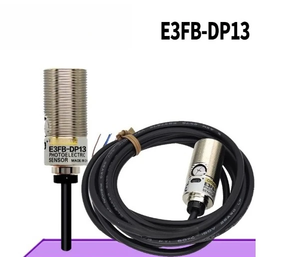 For omron photoelectric switch e3fb-dp13 pnp diffuse reflection type 1m--