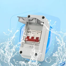 HT Series Junction Box 3/8 Way, IP65 Waterproof PC Plastic Outdoor Electrical Enclosure, Distribution Switch Box