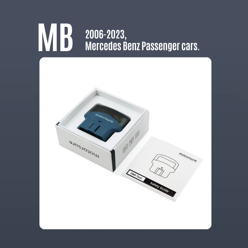 OBD Coding Tool for Mercedes Benz Coding with One Click Apps Ambient Light Programming Full System Diagnostics Fault Clearing