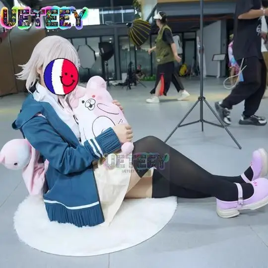 

UETEEY COS Danganronpa Nanami Chiaki Косплей Костюм Хэллоуин на заказ любой размер