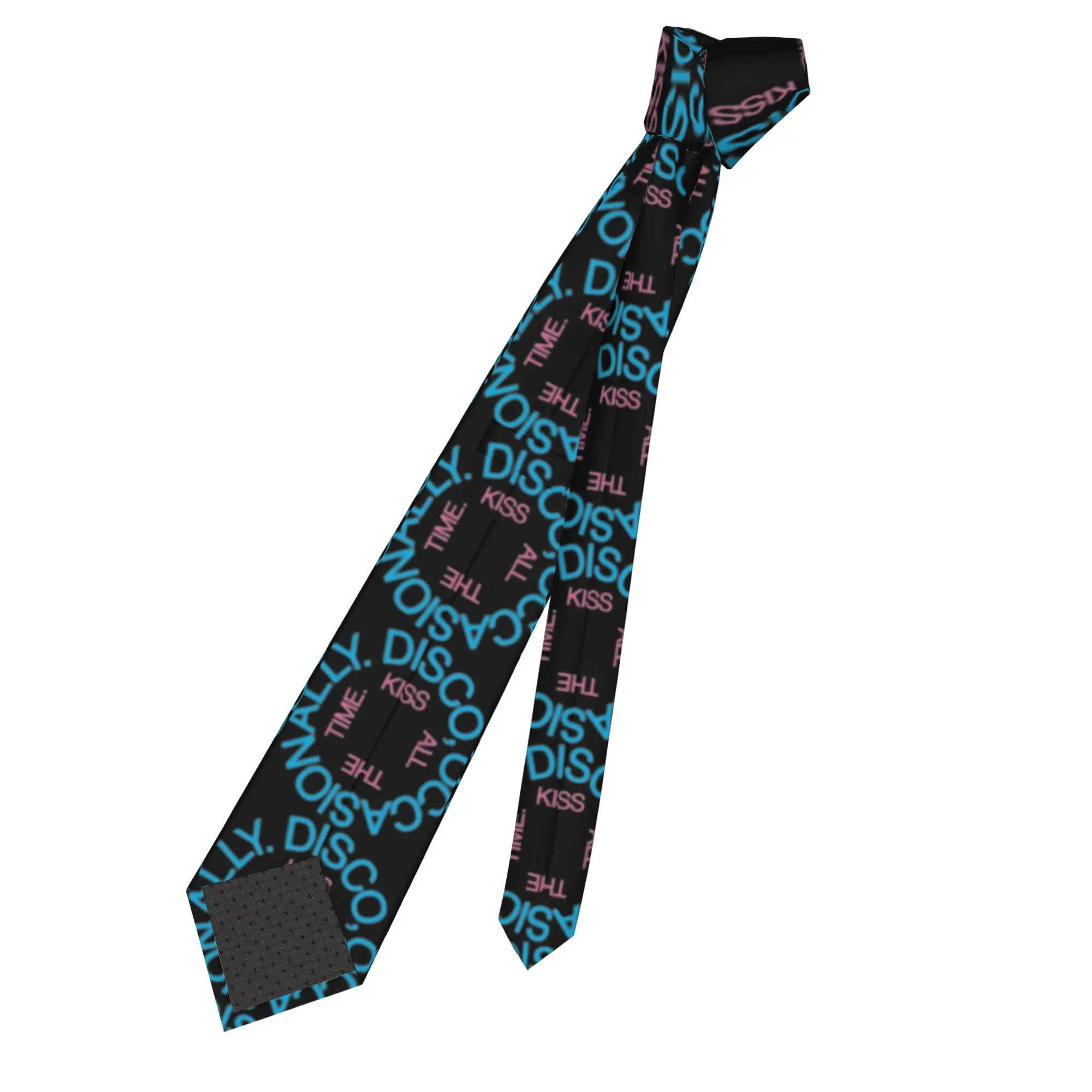 Kiss All The Time Album Harrys Logo Men Necktie Classic Styles Neck Ties for Mens Accessories Cravat Wedding Accessories