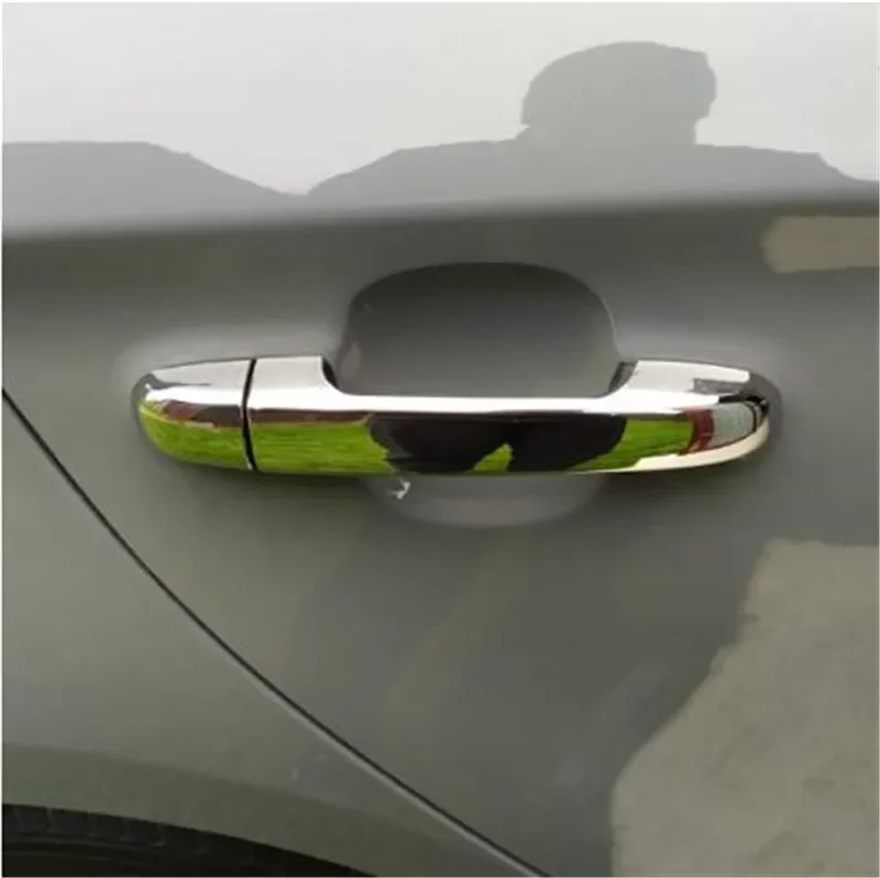 Car Styling For Hyundai i20 1 i 2008-2014 ABS Chrome  Door handle Protective covering Cover Trim Door handle cover trim