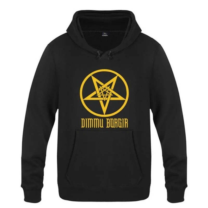 

Harajuku Dimmu Borgir Black Metal Band Hoodie Sweatshirts Pullovers Men/women Long Sleeve Hoody Tops Streetwear Hip Hop Clothes