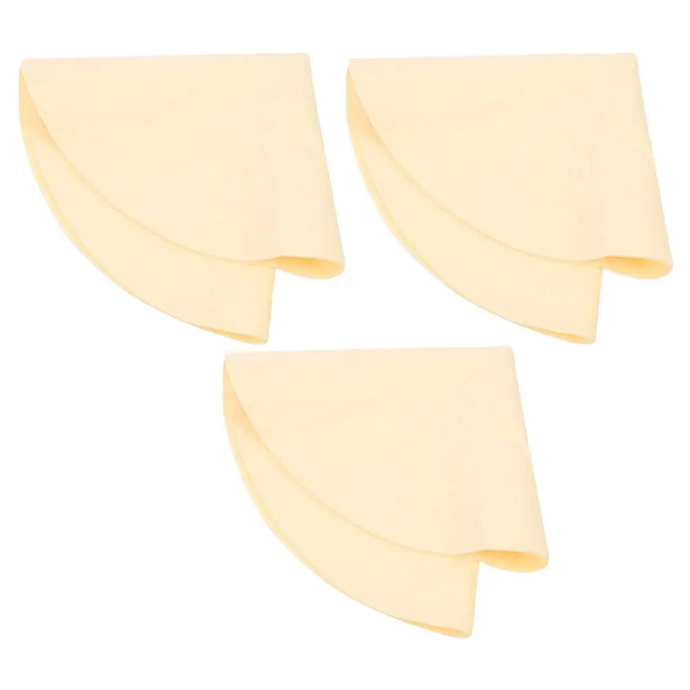 3 piezas de tapetes absorbentes para torno de alfarería, tapetes para escultura de arcilla, herramienta de manualidades DIY, toalla estable para fijación de barro, accesorios para tornos de alfarería