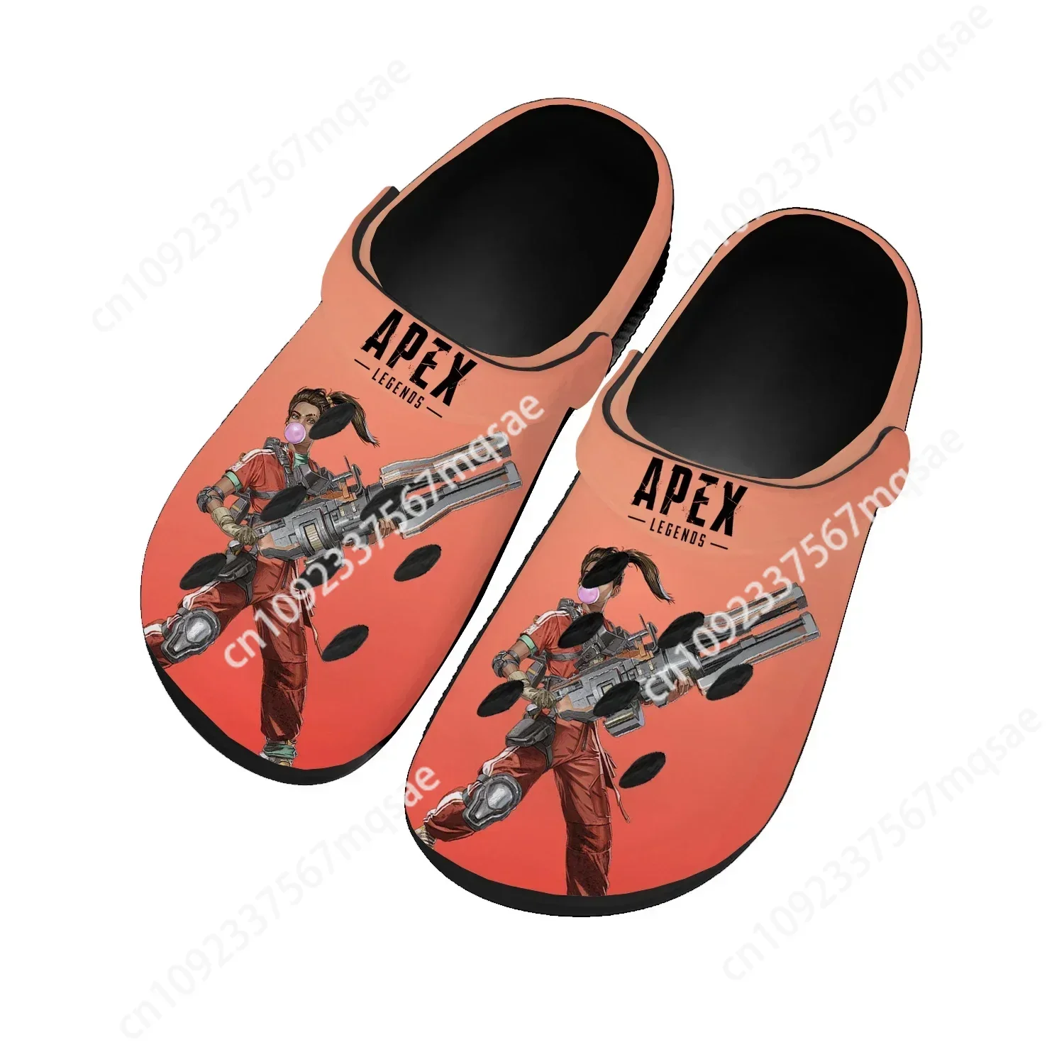 

Apex Legends Rampart Home Clogs Cartoon Game Mens Womens Teenager Tailor Made Water Shoes Garden Beach Hole Slippers Sandals