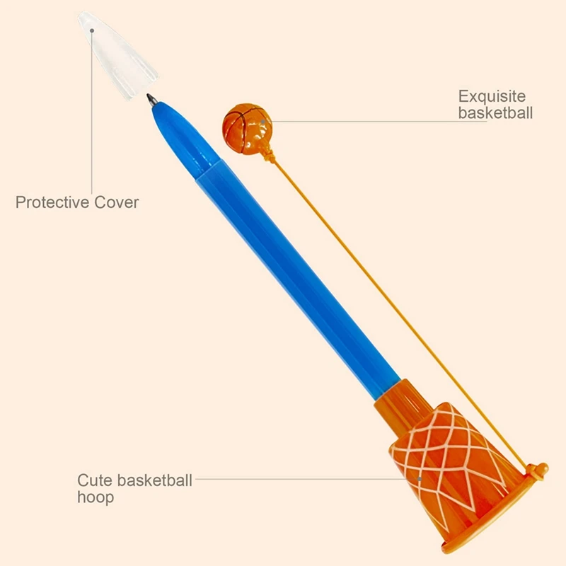 농구 후프 펜, 농구 파티, 스포츠 노벨티 펜, 농구 토스, 48X