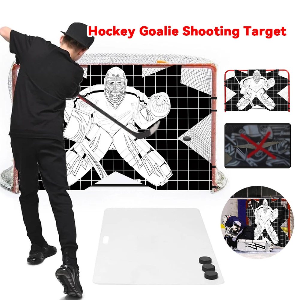 

Hockey Goal Practice Target Hockey Net Training Target Hockey Shooting Training Aid for Practicing Shooting Accuracy