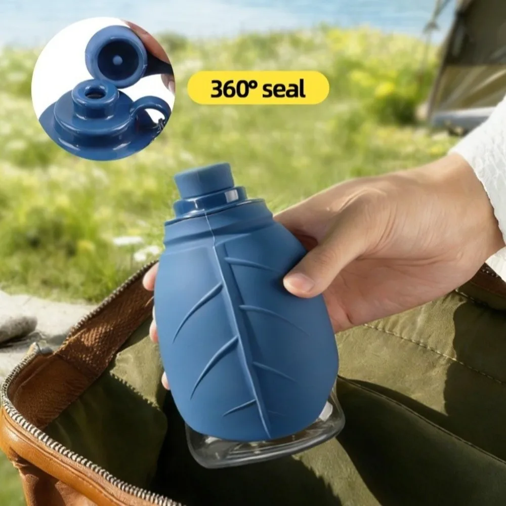 

Large Capacity Foldable Dog Water Bottle Removable Leakproof Pet Drinking Bowl Heat-resistant Large Caliber Pet Food Dispenser