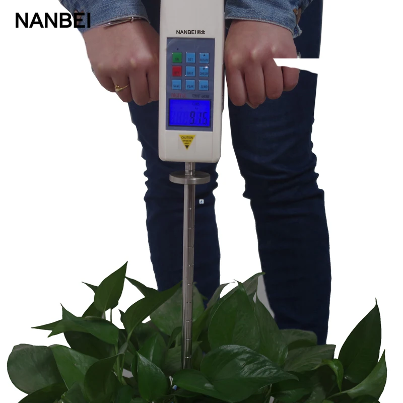 Nanbei equipamento de teste de solo para laboratório agrícola, testador portátil de medidor de compactação de solo