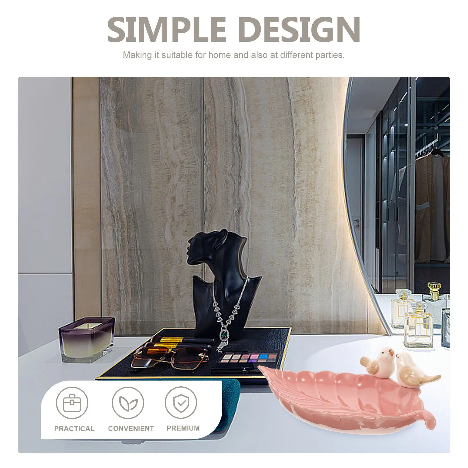 

Керамическое блюдо для закусок с дизайном в виде листа, сервировочная тарелка для сухофруктов, конфет, печенья, декоративный поднос для кофейного столика