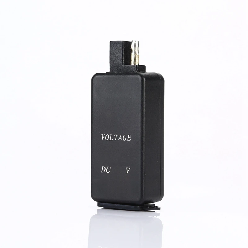 【Superdeals】محول SAE إلى USB مع الفولتميتر للدراجات النارية، قابس قطع الاتصال السريع مع شاحن USB مزدوج مقاوم للماء للهواتف الذكية