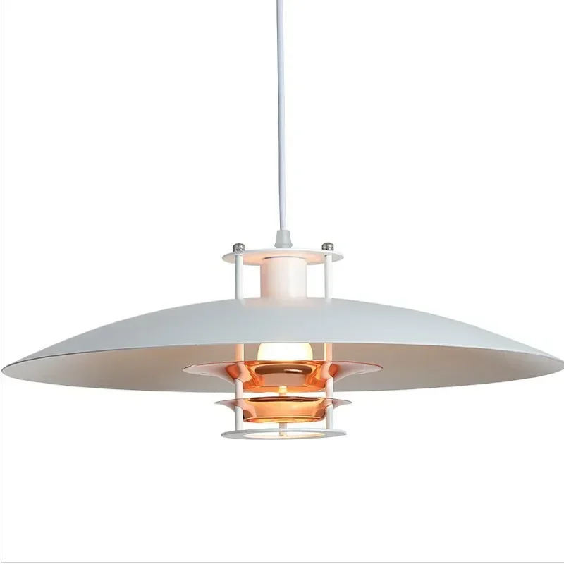 

High Quality Aluminum Pendant Lights Nordic Hanging lamp E27 Bulb Ceiling Suspension Luminaire Fixtures Kitchen island