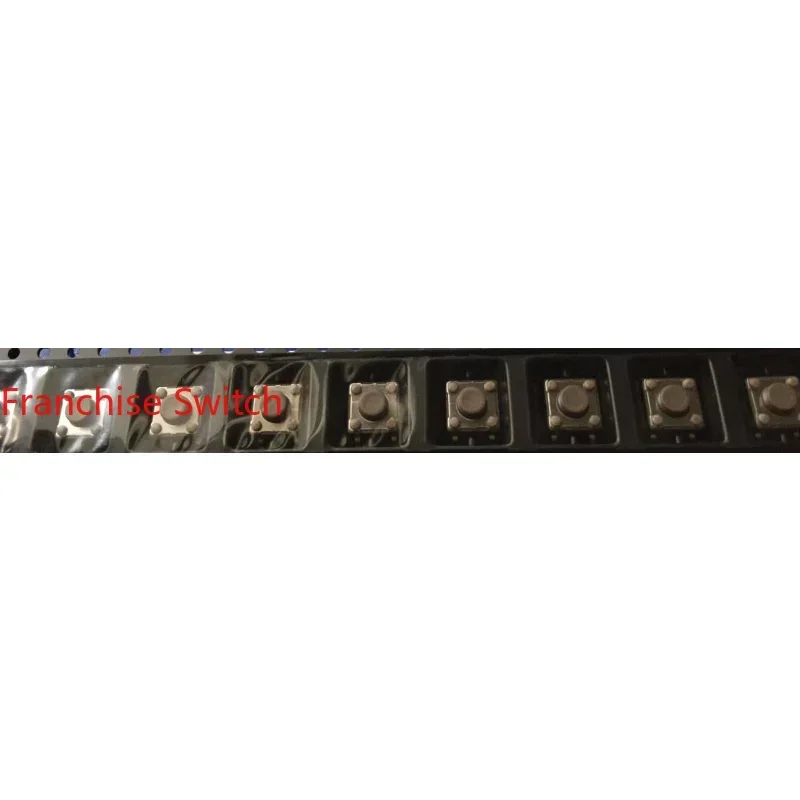 10PCS DTSM-62N-V DIP Touch Switch 6*6*5MM Patch 4-pin Microswitch Brown Button